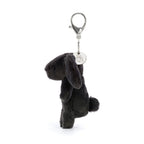 Bashful Bunny Inky Bag Charm - Soft Plush Keychain | Wobblepaws