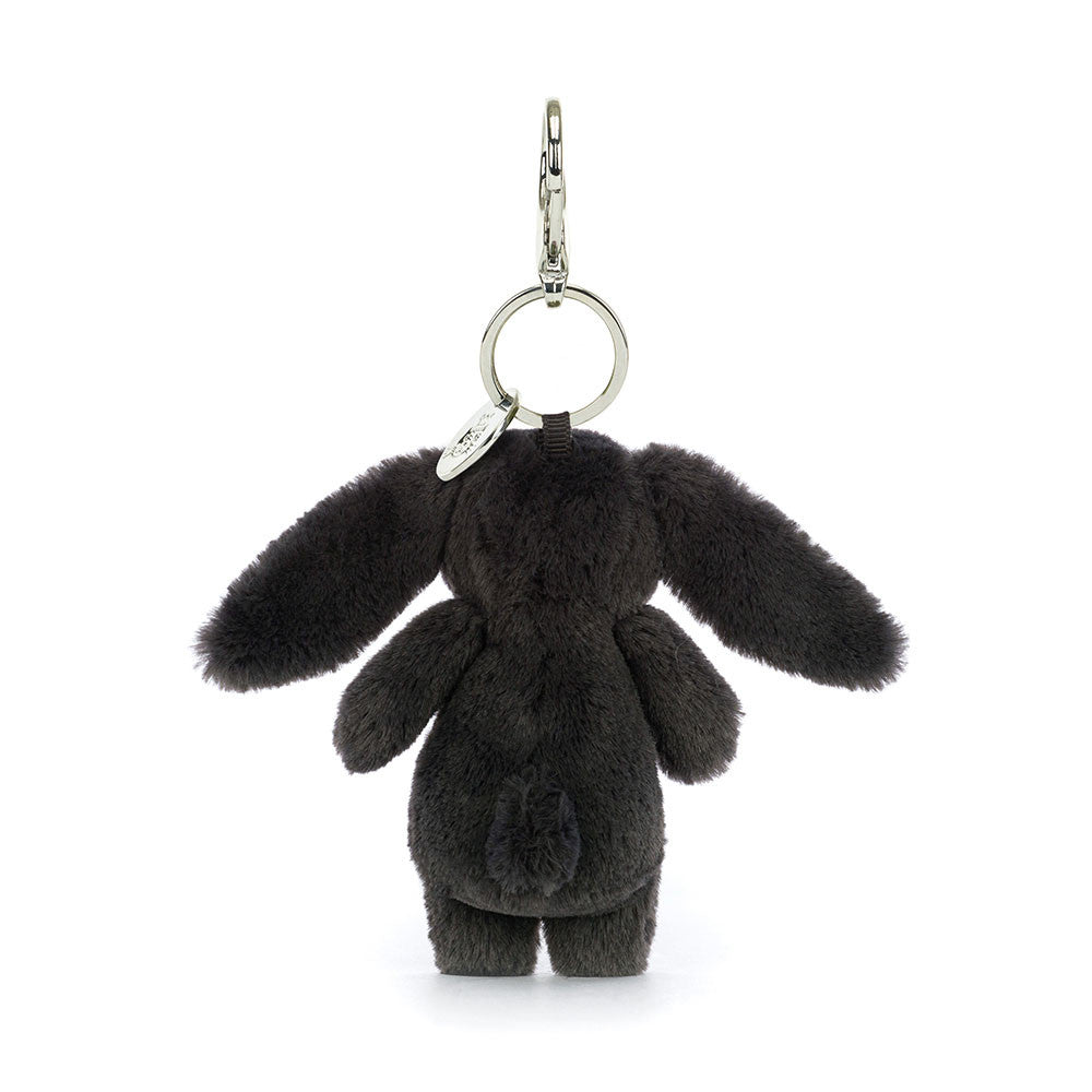 Bashful Bunny Inky Bag Charm - Soft Plush Keychain | Wobblepaws