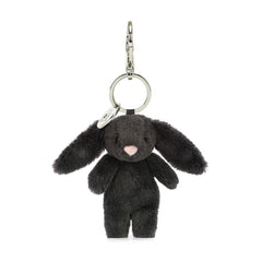 Bashful Bunny Inky Bag Charm - Soft Plush Keychain | Wobblepaws