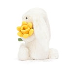 Bashful Daffodil Bunny - Soft Novelty Toy | Wobblepaws