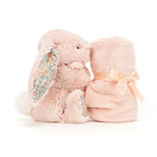 Blossom Blush Bunny Soother - Soft Baby Comforter | Wobblepaws