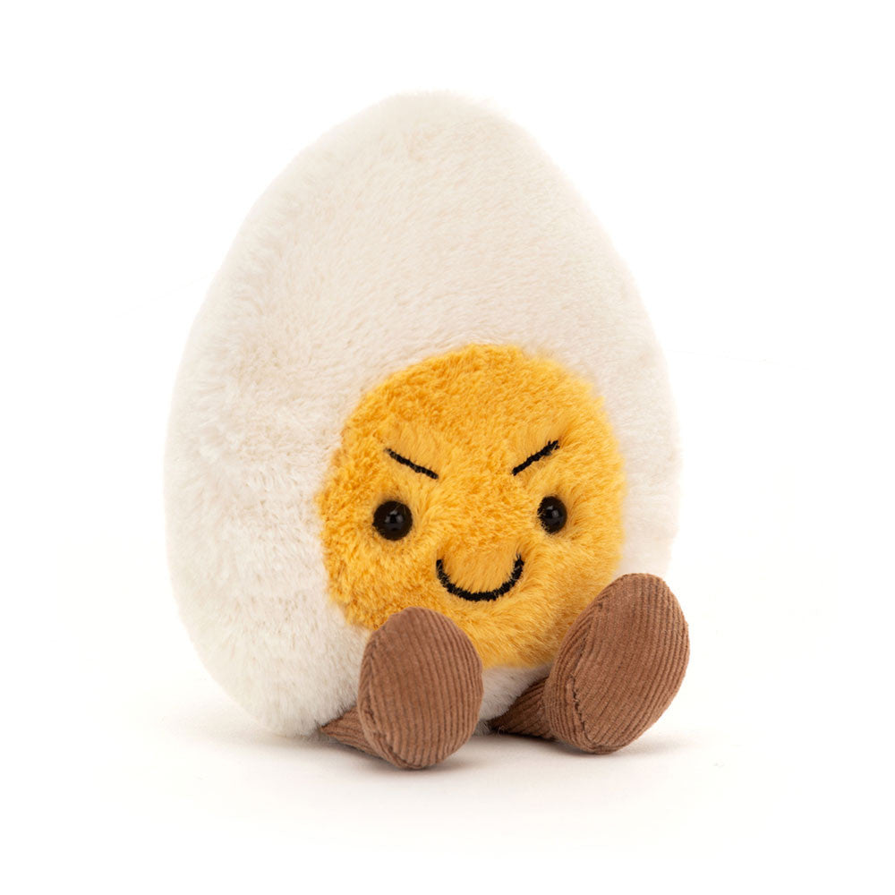 Amuseables Cheeky Boiled Egg - Soft Novelty Toy | Wobblepaws