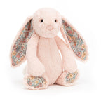 Blossom Blush Bunny - Soft Stuffed Rabbit | Wobblepaws