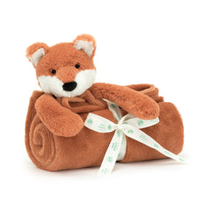 Bashful Fox Cub Blankie - Soft Baby Comforter | Wobblepaws