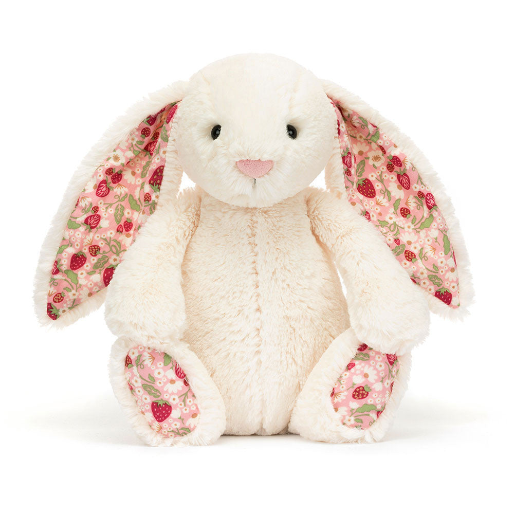 Blossom Cream Bunny Berry - Soft Stuffed Rabbit | Wobblepaws