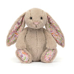 Blossom Beige Bunny Petal - Soft Stuffed Rabbit | Wobblepaws