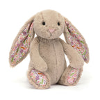 Blossom Beige Bunny Petal - Soft Stuffed Rabbit | Wobblepaws