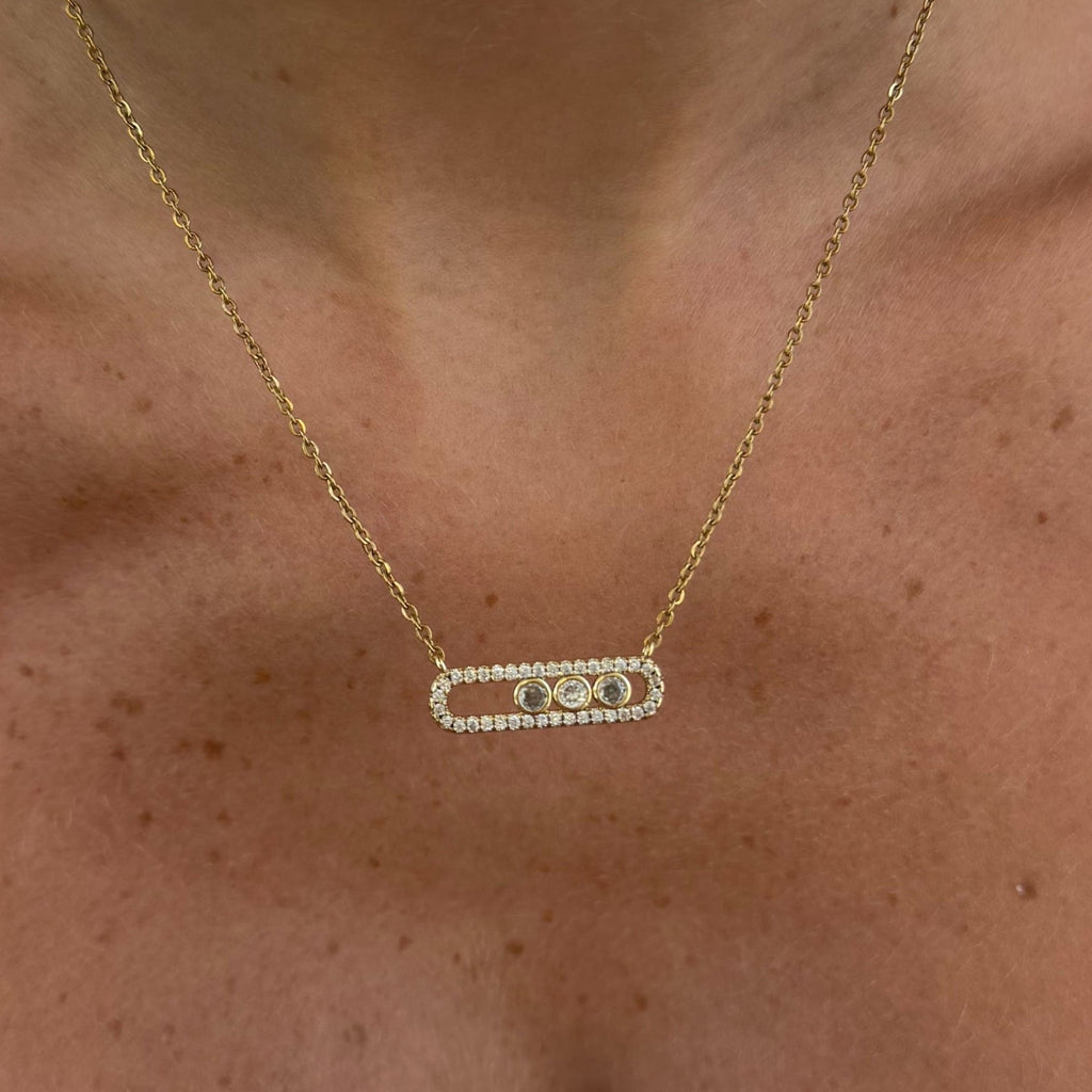 Starlight Bar Necklace