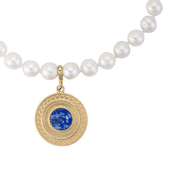 Attachable gold charm pendants