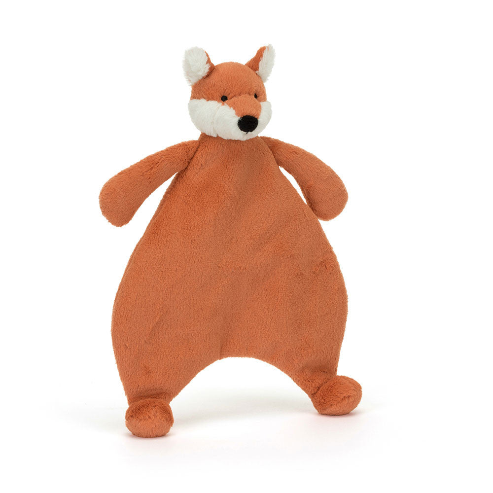 Bashful Fox Cub Comforter - Soft Baby Comforter | Wobblepaws