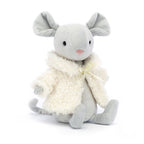 Comfy Coat Mouse - Soft Stuffed Animal | Wobblepaws