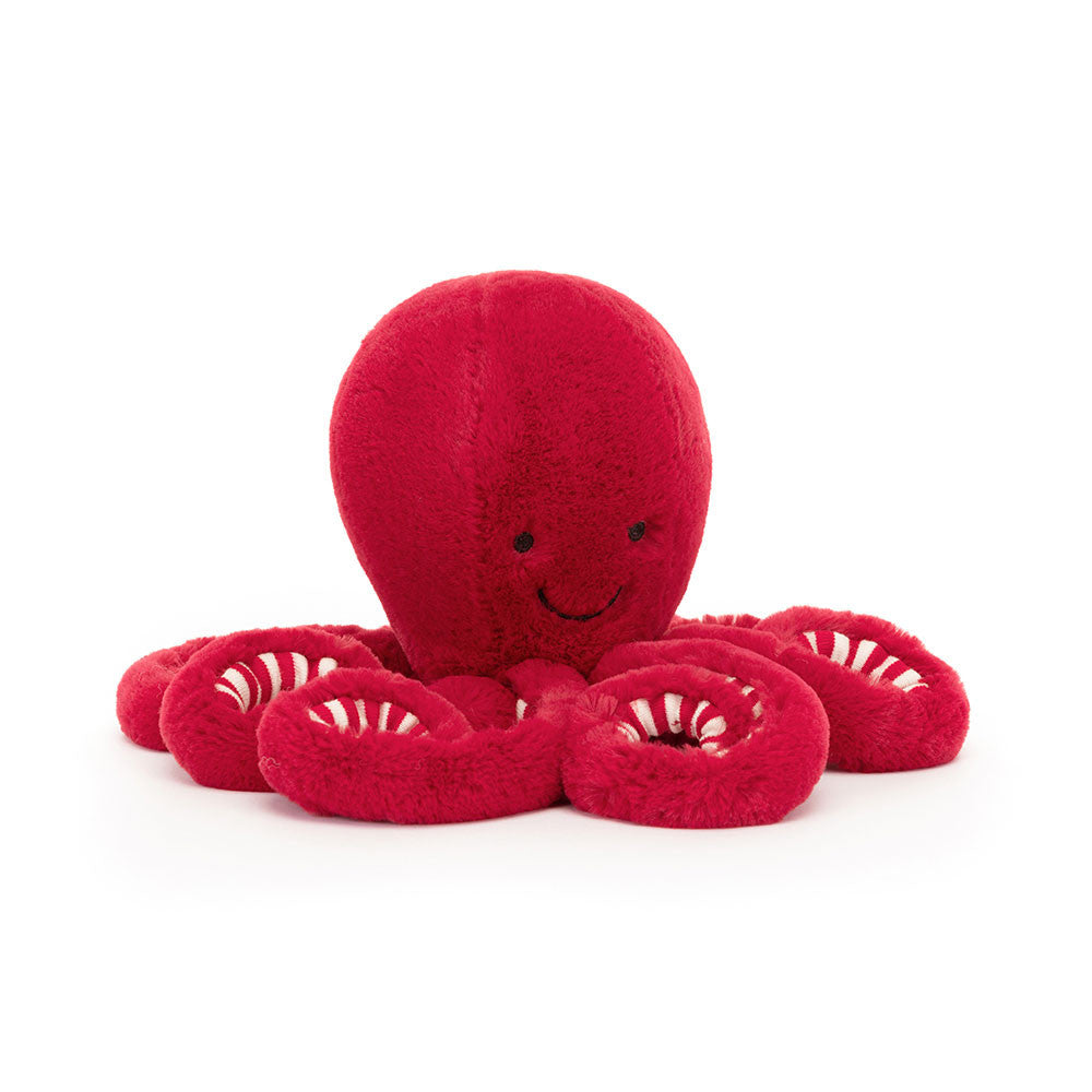 Cranberry Octopus - Soft Stuffed Animal | Wobblepaws