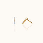 CZ Bar Studs