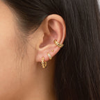 Single Croissant Ear Cuff