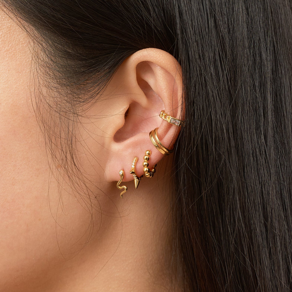 Snake Stud Earrings