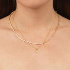 Square Tag Necklace