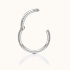 Classic Clicker 10mm Titanium Hinged Nap Hoop Earring