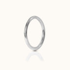 Classic Clicker 12mm Titanium Hinged Nap Hoop Earring
