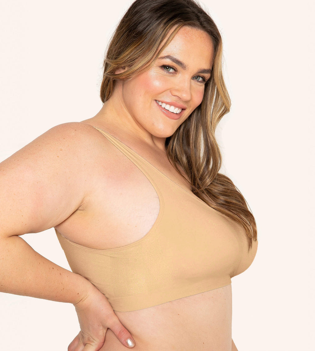 SPECIAL OFFER: Daily Comfort Throw-on Wirefree Bra (A-FF Cup) 80% OFF