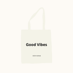 DOVIANA Signature Good Vibes Tote Bag