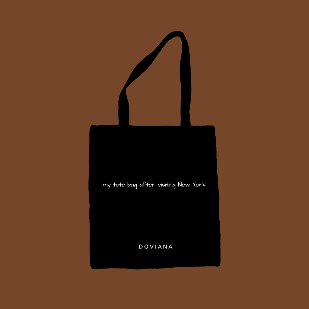 DOVIANA Signature NYC Vibe Tote Bags
