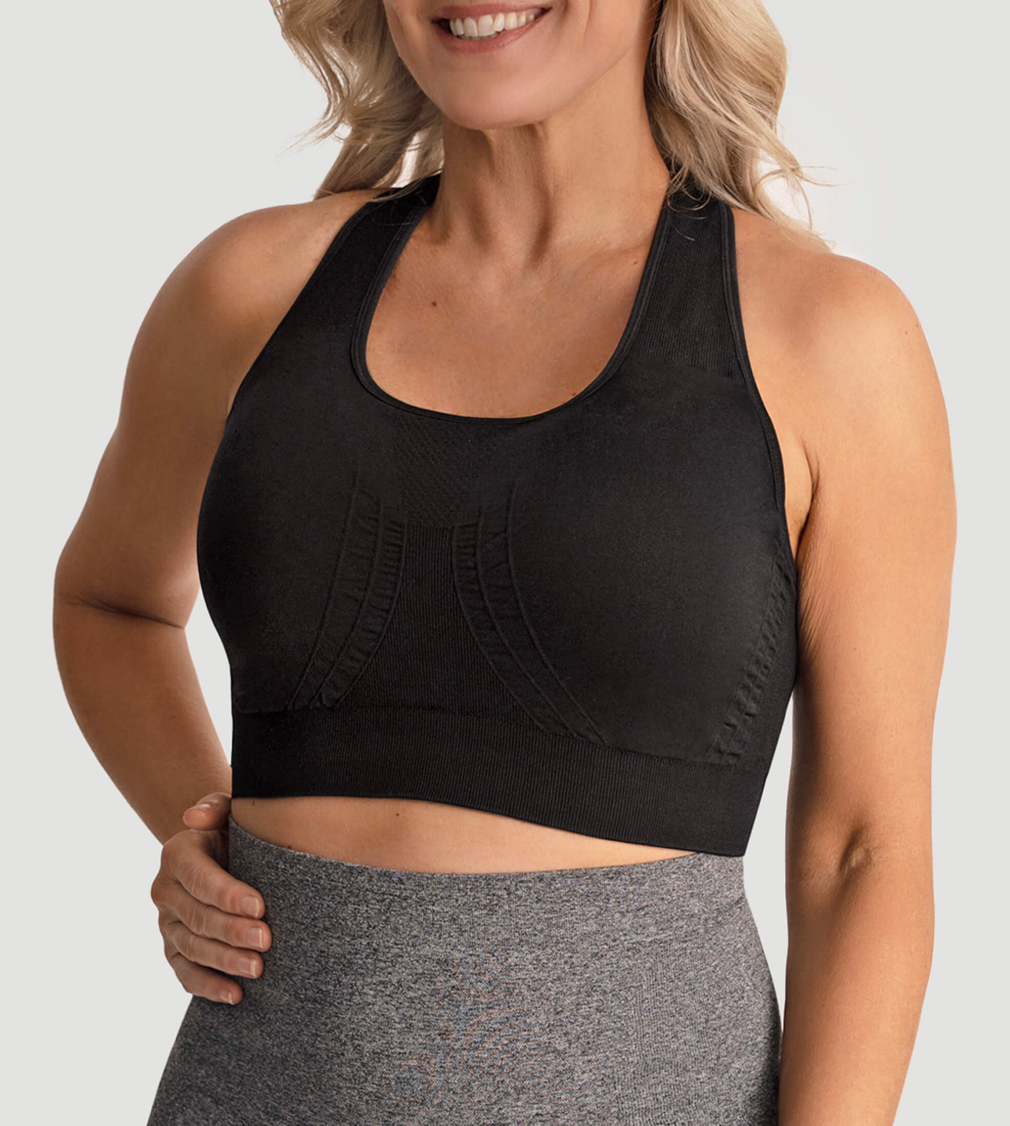 Racerback Seamless Sports Bra