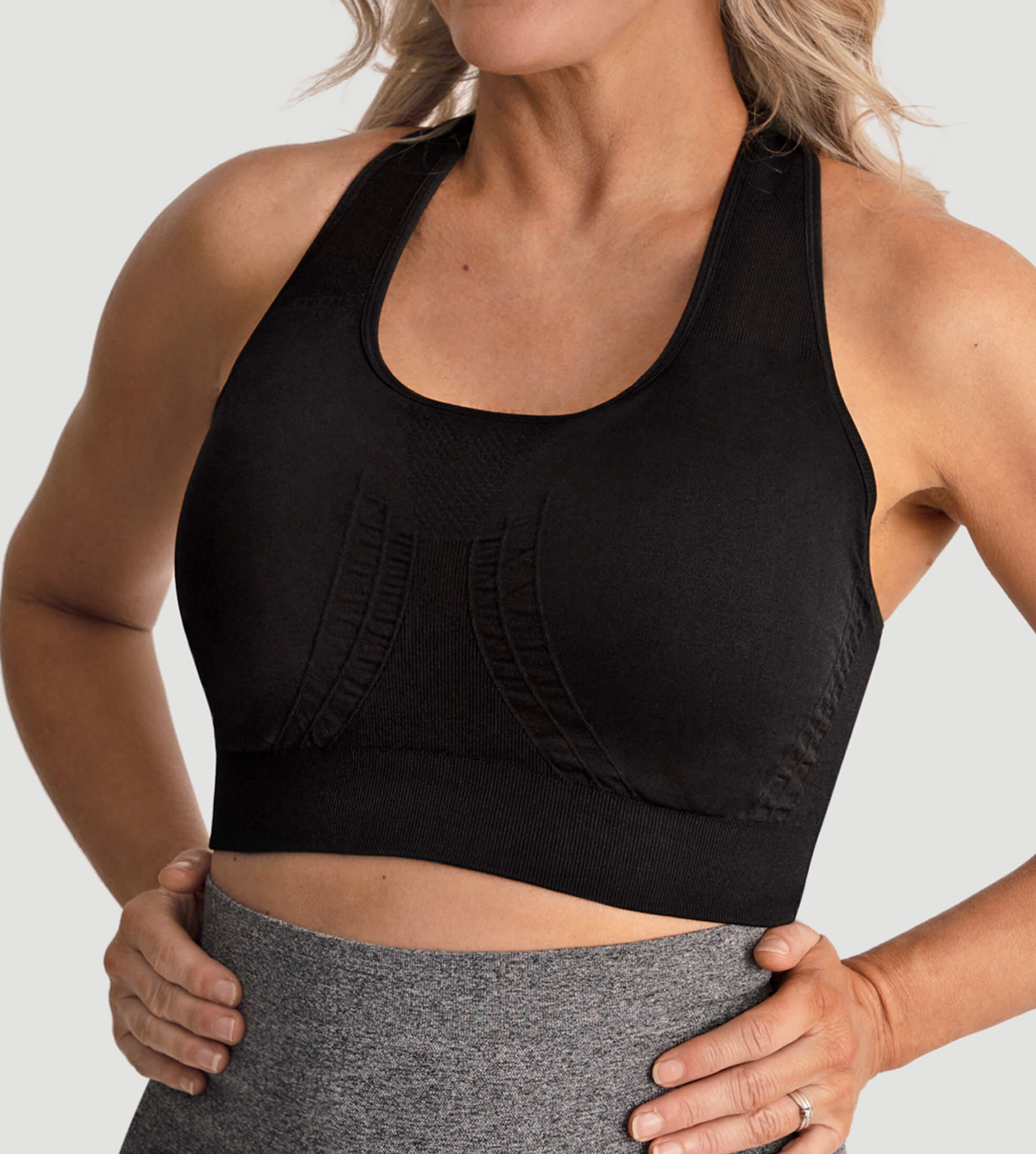 Racerback Seamless Sports Bra
