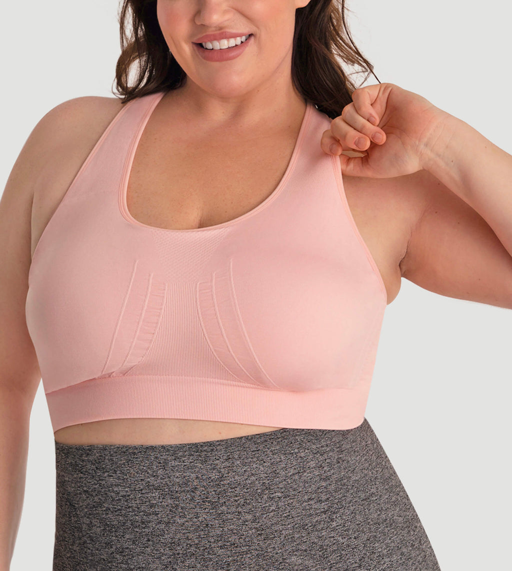 Racerback Seamless Sports Bra