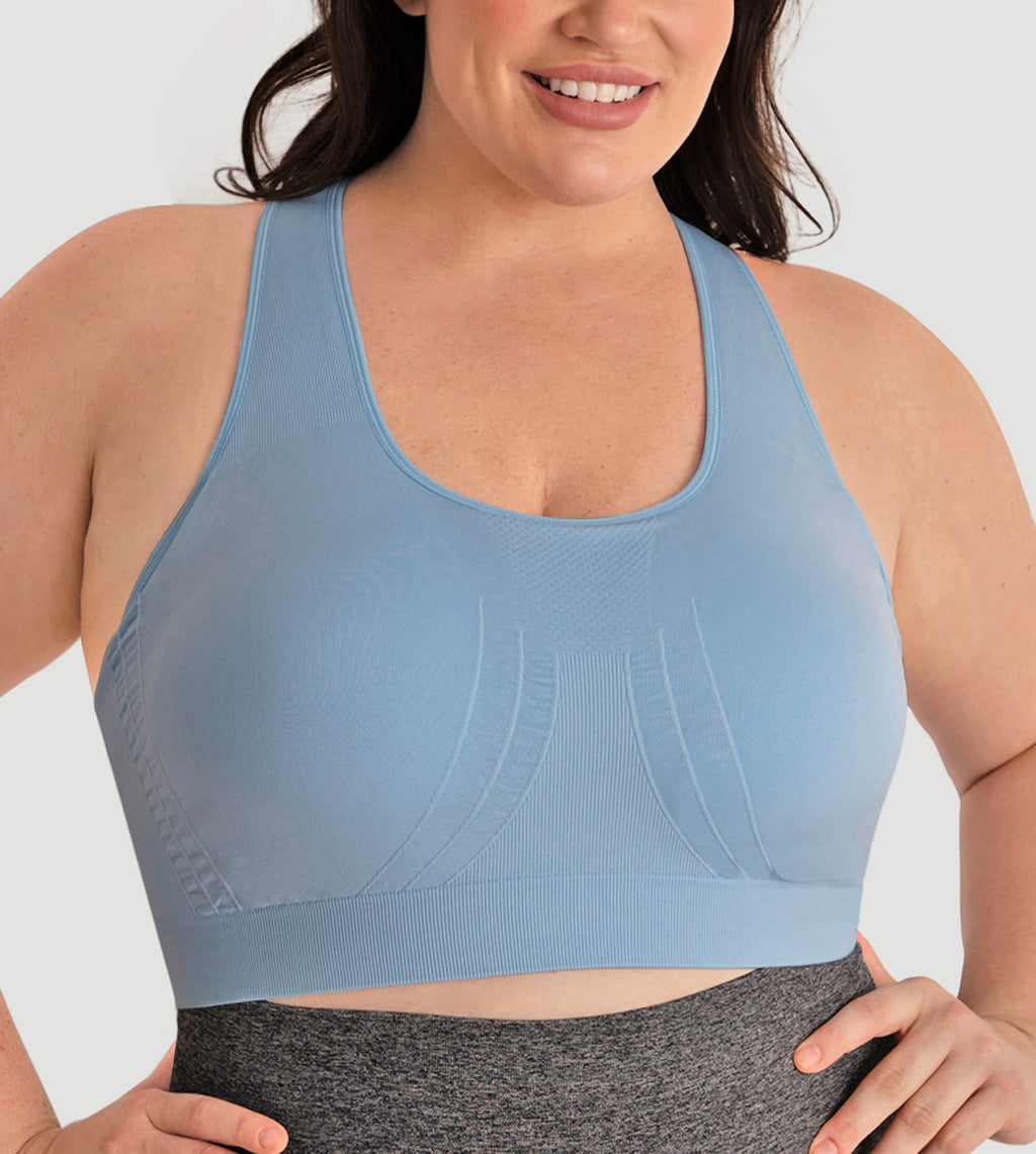 Racerback Seamless Sports Bra