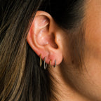 Twisted Hoop Earrings