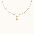 Delicate Natural Pearl Pendant Necklace