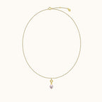 Delicate Natural Pearl Pendant Necklace