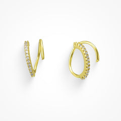 Curved Earrings