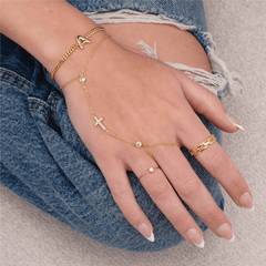 Don't Cross Me Hand Chain