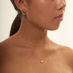 Chunky Thick Huggie Hoops Earrings