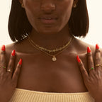 Doviana Signature Irregular Choker Necklace