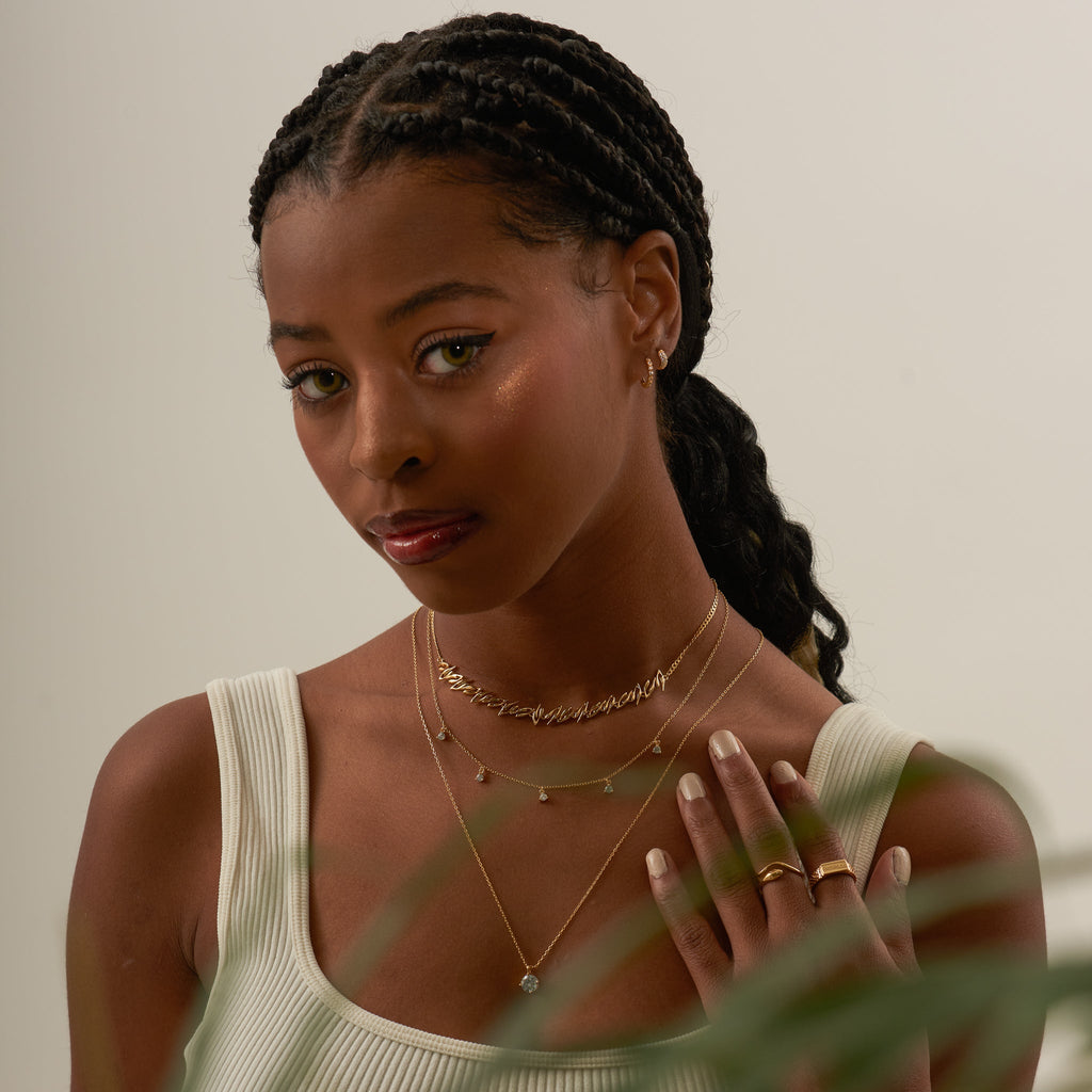 Doviana Signature Irregular Choker Necklace