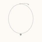 Sterling Silver Eternal Love Heart Necklace