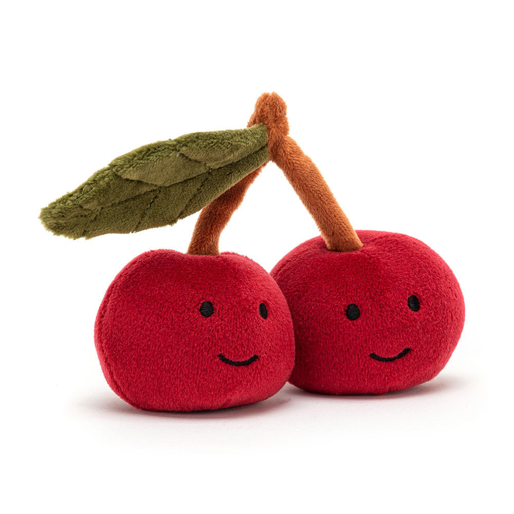 Fabulous Fruit Cherry - Soft Novelty Fruit Toy | Wobblepaws