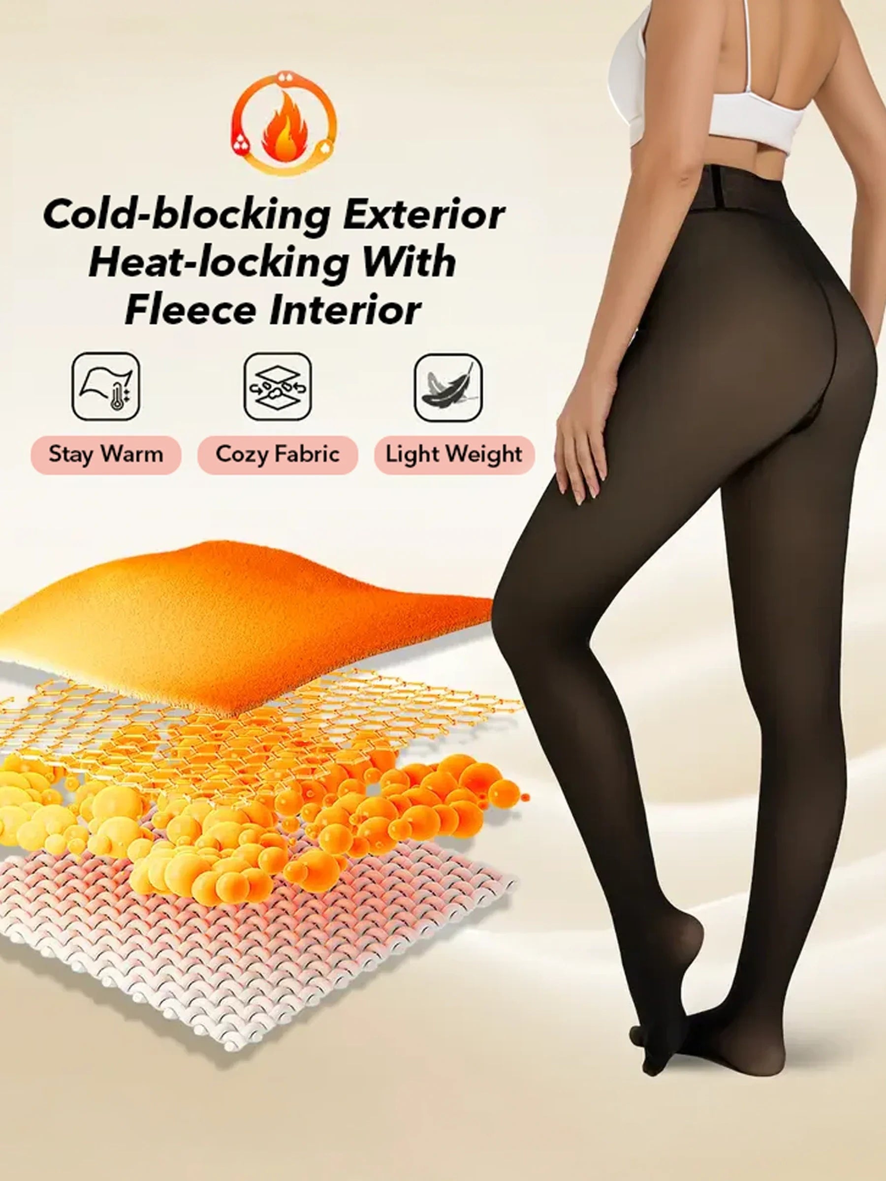 Snatched Seamless Fleece Tights