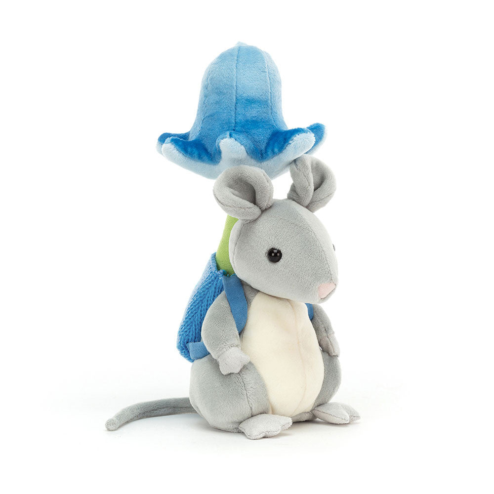 Flower Forager Mouse - Soft Stuffed Animal | Wobblepaws