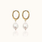 Freshwater Natural Pearl Dangle Earrings
