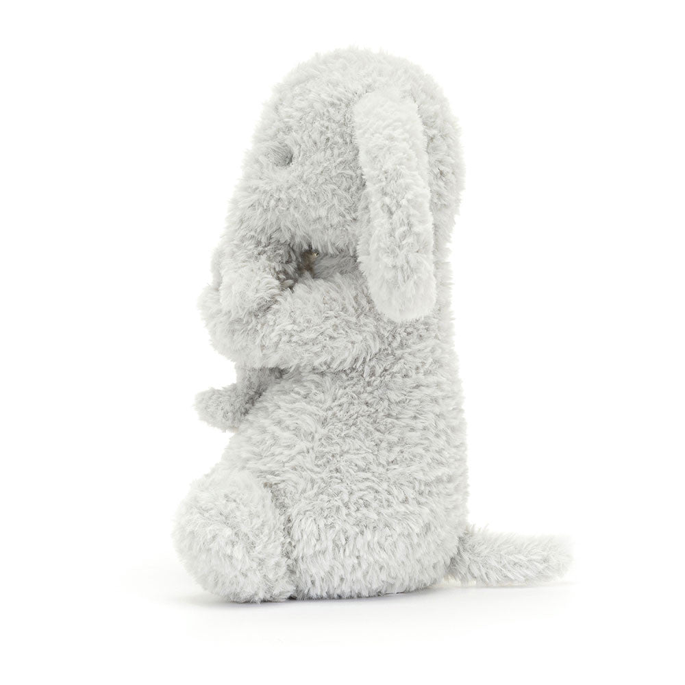 Huddles Grey Elephant - Soft Stuffed Animal | Wobblepaws