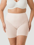High Waisted Mesh Shaping Shorts