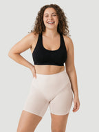 High Waisted Mesh Shaping Shorts