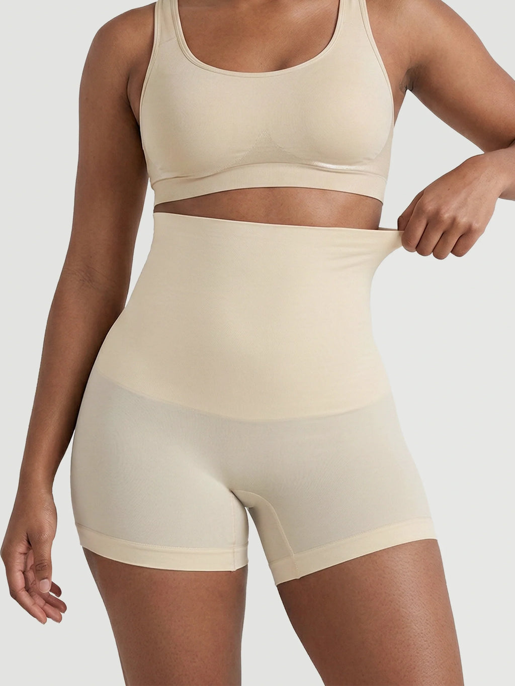 High-Waisted Shaping BoyShort