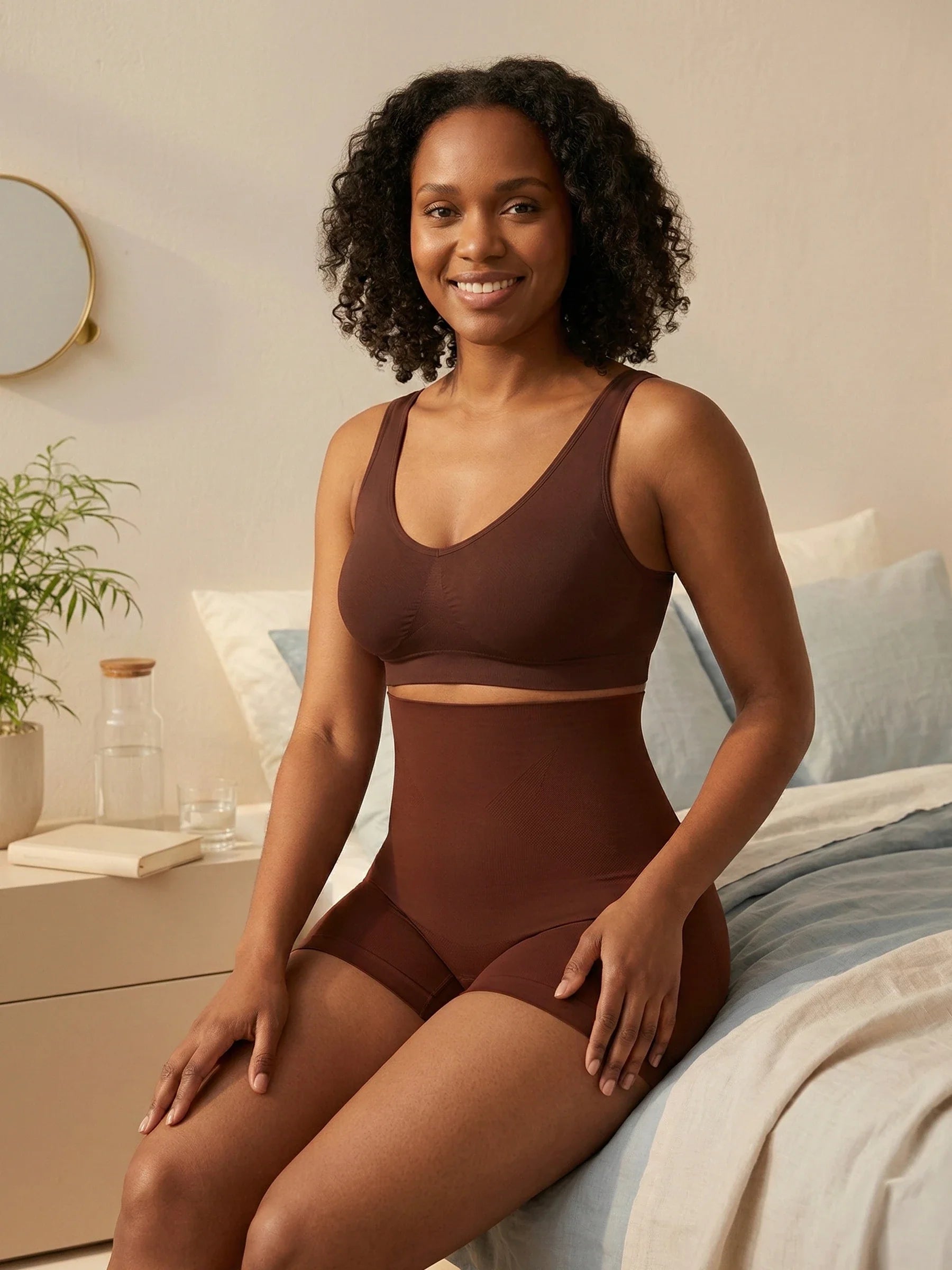High Waisted Shaping BoyShort
