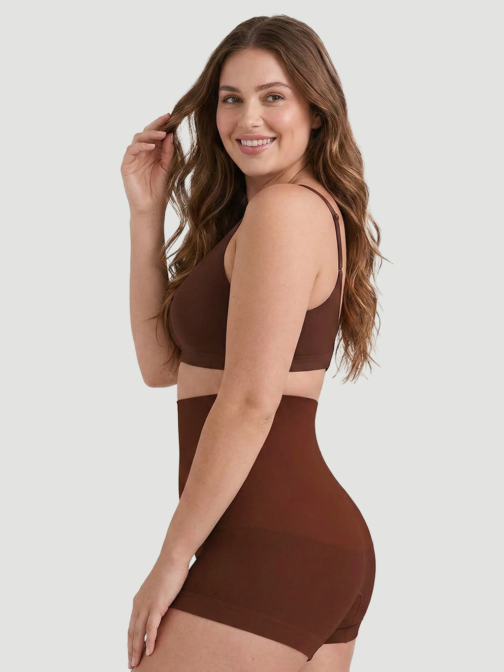 High-Waisted Shaping BoyShort