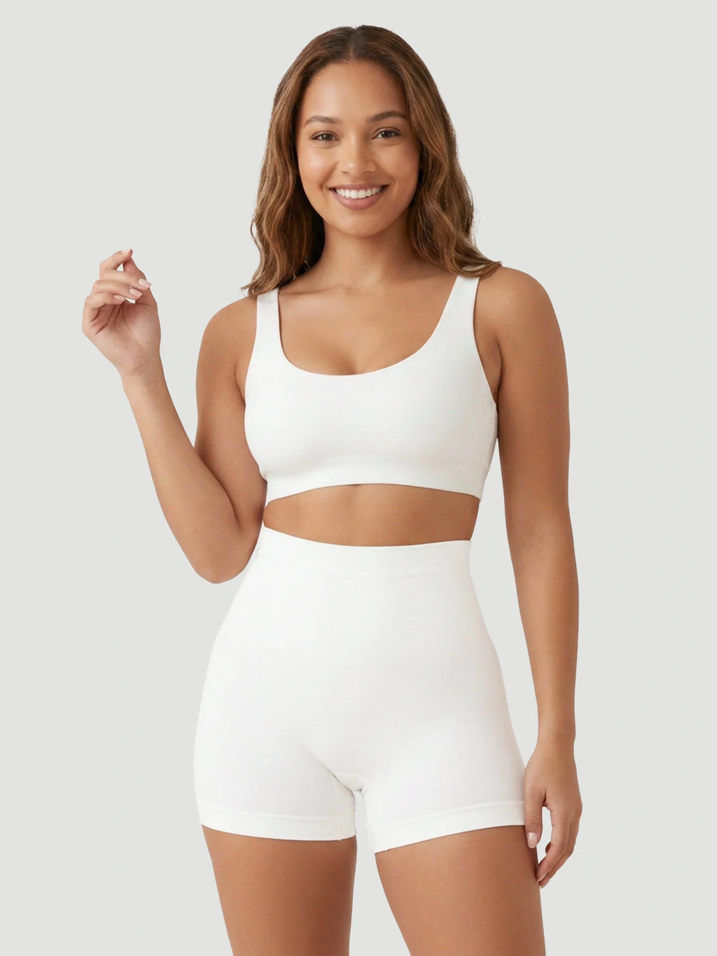 High-Waisted Shaping BoyShort