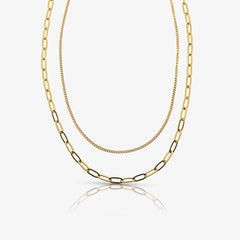 Perfect Pair Double Layered Necklace
